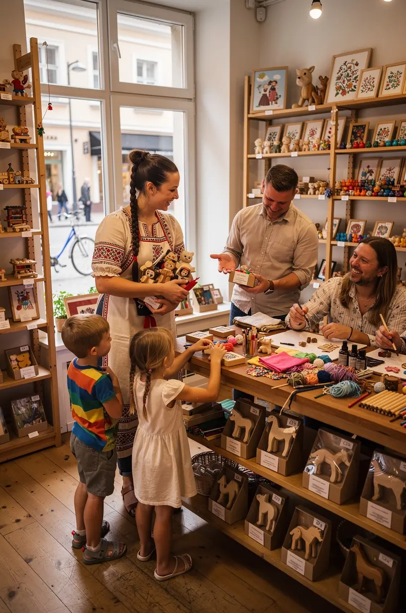 Kohalik meister juhendab osalejaid traditsioonilise käsitöö tehnika kasutamisel töötoas.